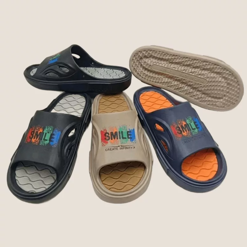 Men's Indoor And Outdoor Non Slip Trendy Thick Soled Sandals Slippers