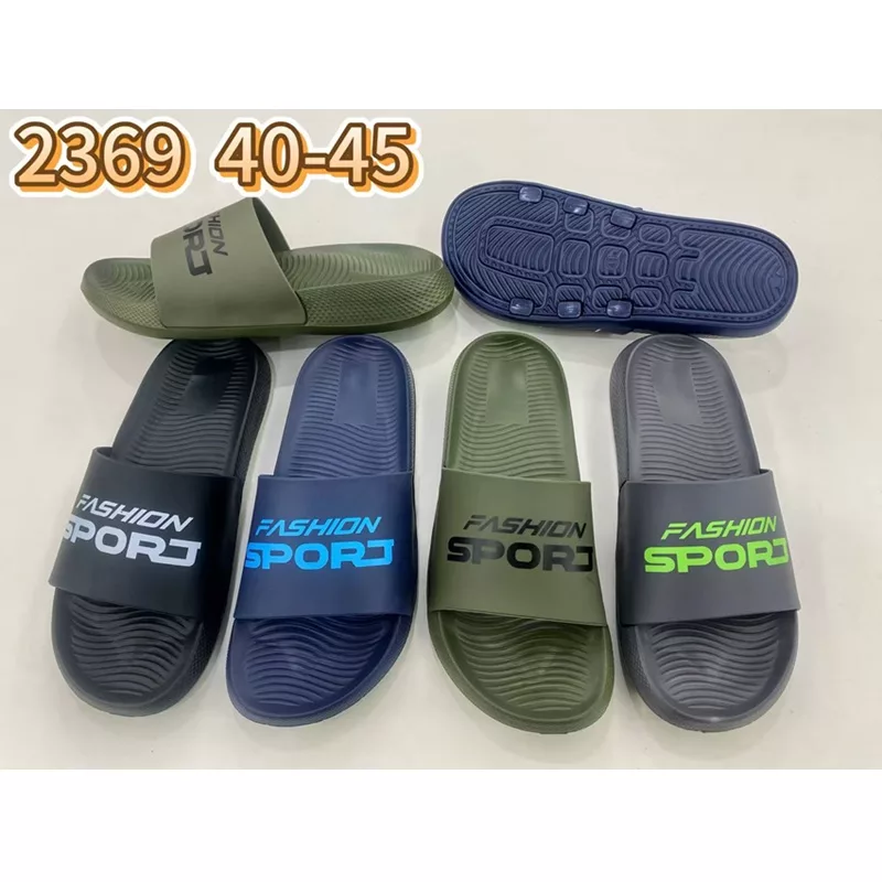 Hot Selling EVA Men's Non Slip Printed Rubber Slippers