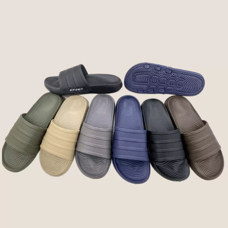 Hot Selling EVA Men's Non Slip Printed Rubber Slippers