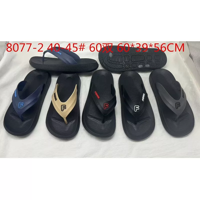 Men's Non Slip Odor Resistant  Soft Soled Flip Flops For Outdoor Wear