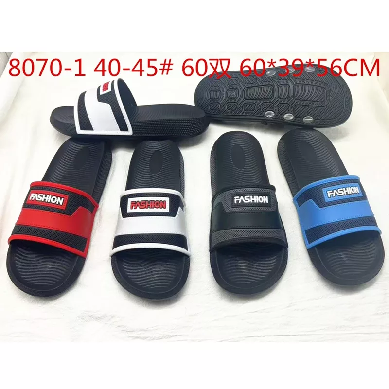 Wholesale Men's Home Soft Soled Non Slip EVA Bathroom Slippers