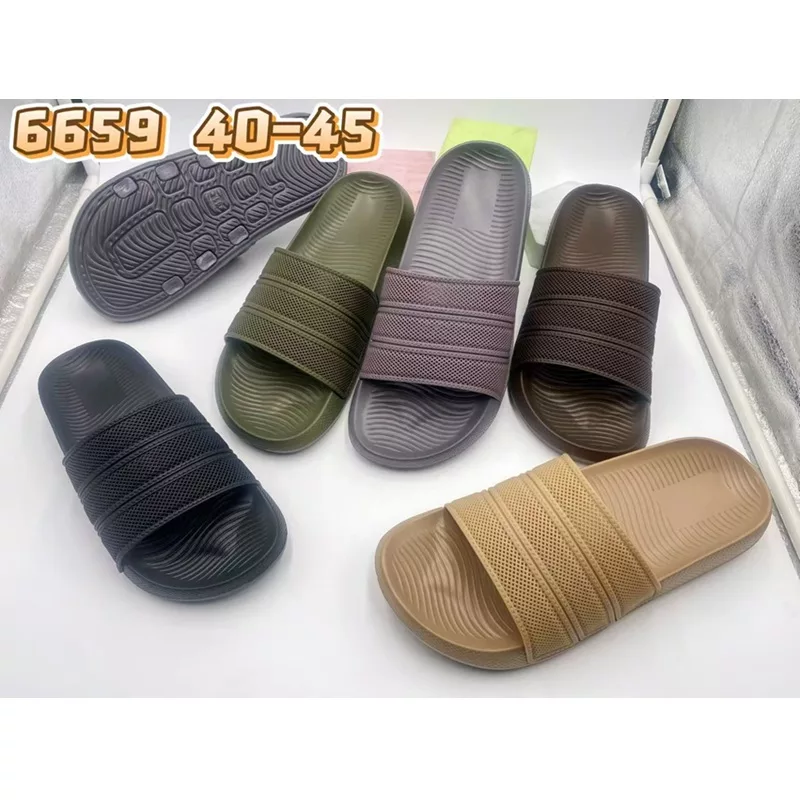 Hot Selling EVA Men's Non Slip Printed Rubber Slippers