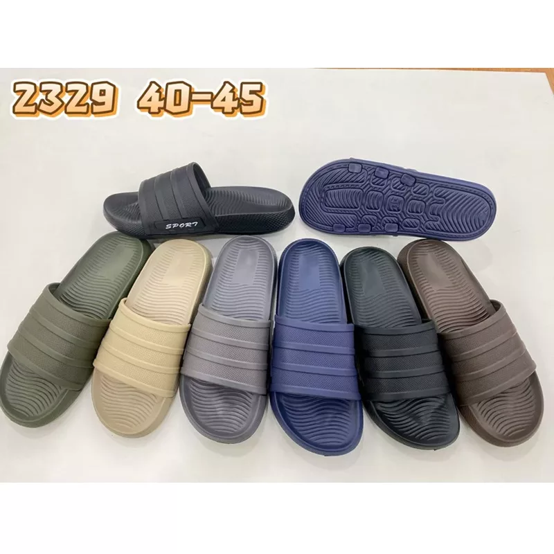 Hot Selling EVA Men's Non Slip Printed Rubber Slippers