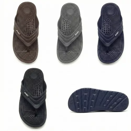Wholesale Men's Athletic Massage Flip-Flops