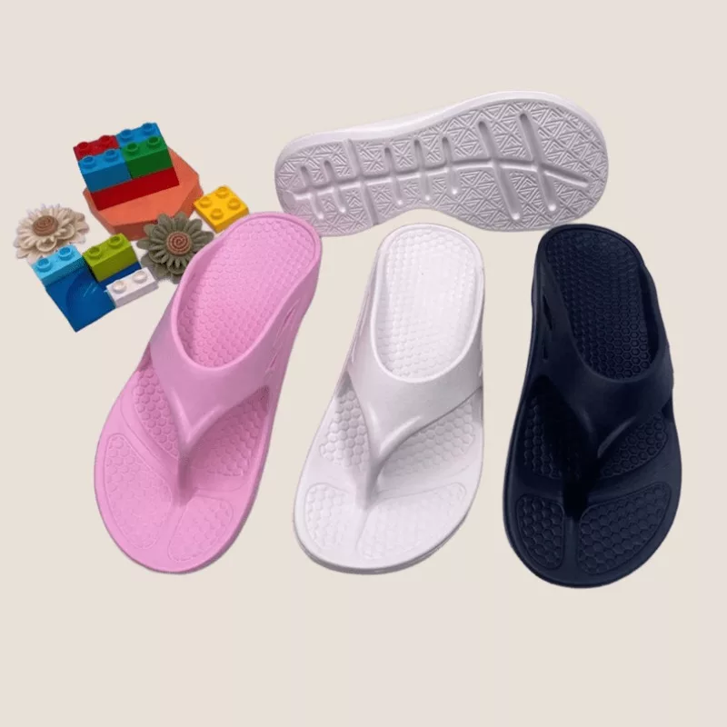Export Quality Highly Elastic Rubber And Plastic Women's Flip Flops