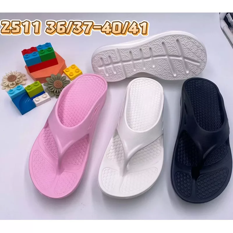 Export Quality Highly Elastic Rubber And Plastic Women's Flip Flops