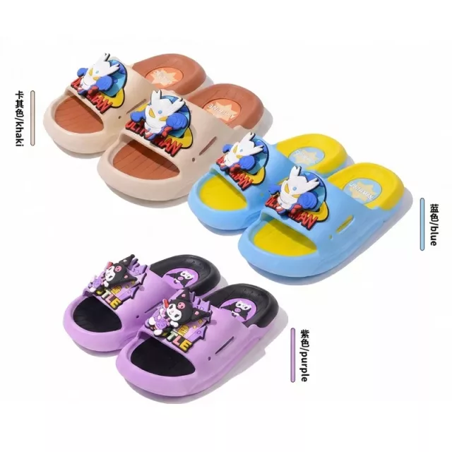 Classic Cartoon Summer New Soft PVC Anti Slip Children's Slippers