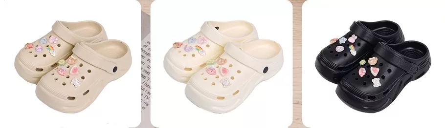 Detachable DIY Drip Molded Women's Garden Clogs