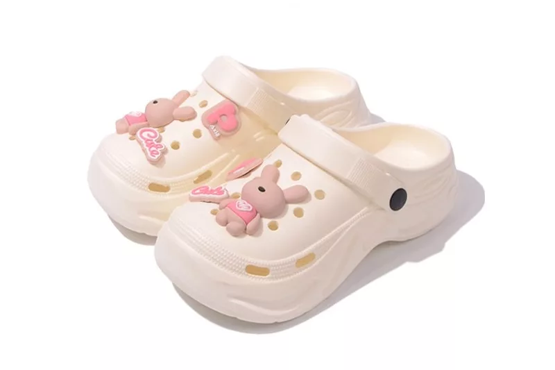 Wholesale EVA Women's Thick-Soled Wooden Clogs Garden Clogs