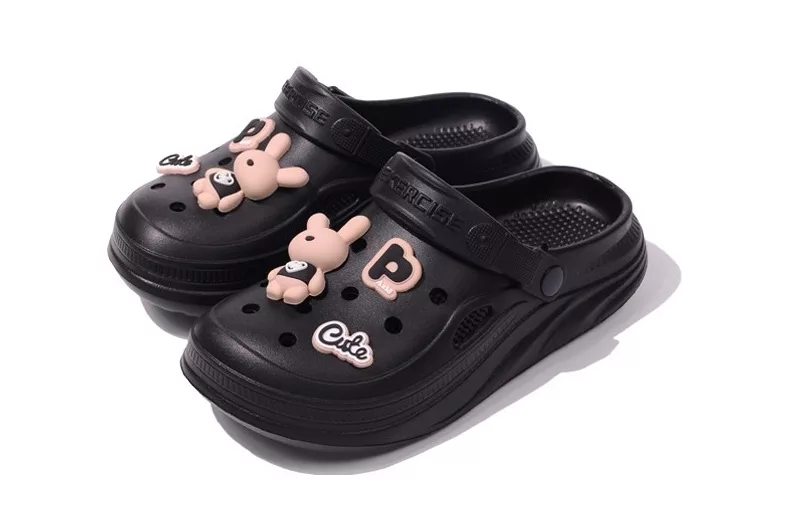 Durable and Versatile EVA Women's Wooden Clogs Sandals