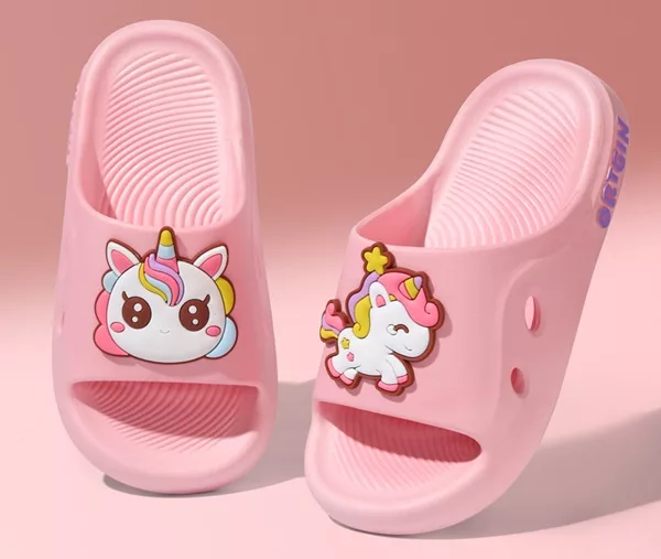 Wholesale children's comfortable and durable PVC slippers