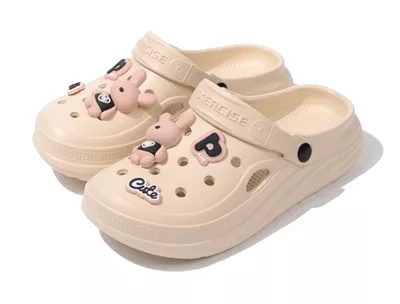 Wholesale EVA Women's Thick-Soled Wooden Clogs Garden Clogs