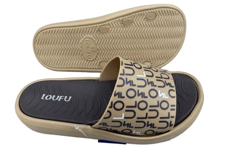 PVC two-tone beach sandals