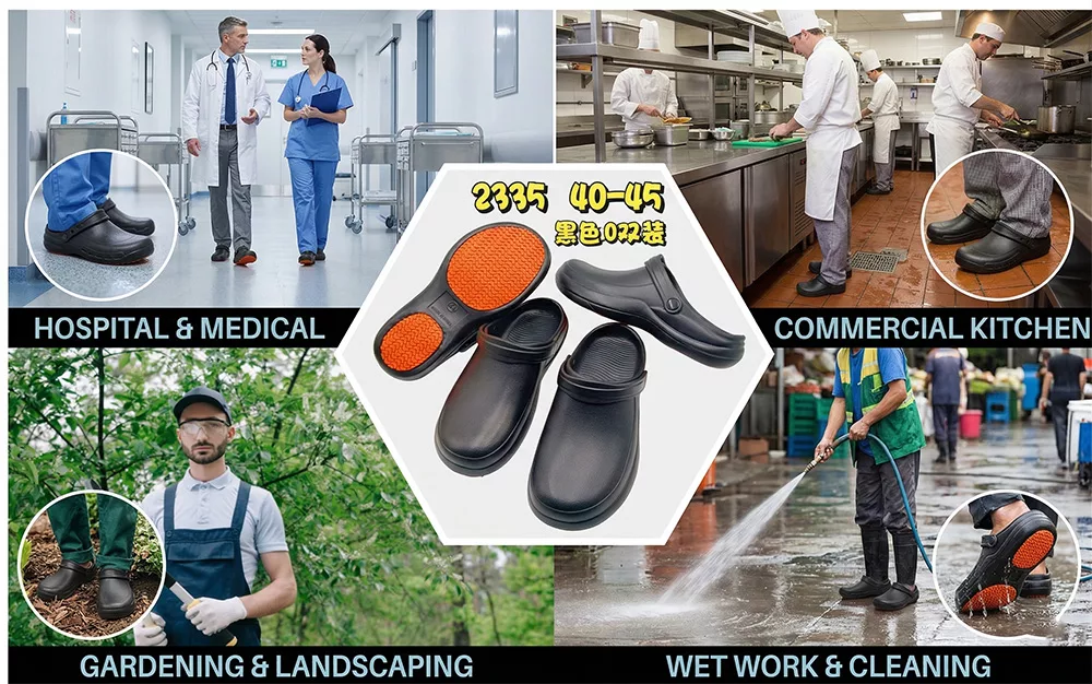 Men's Stylish Stain-Resistant EVA Work Shoes