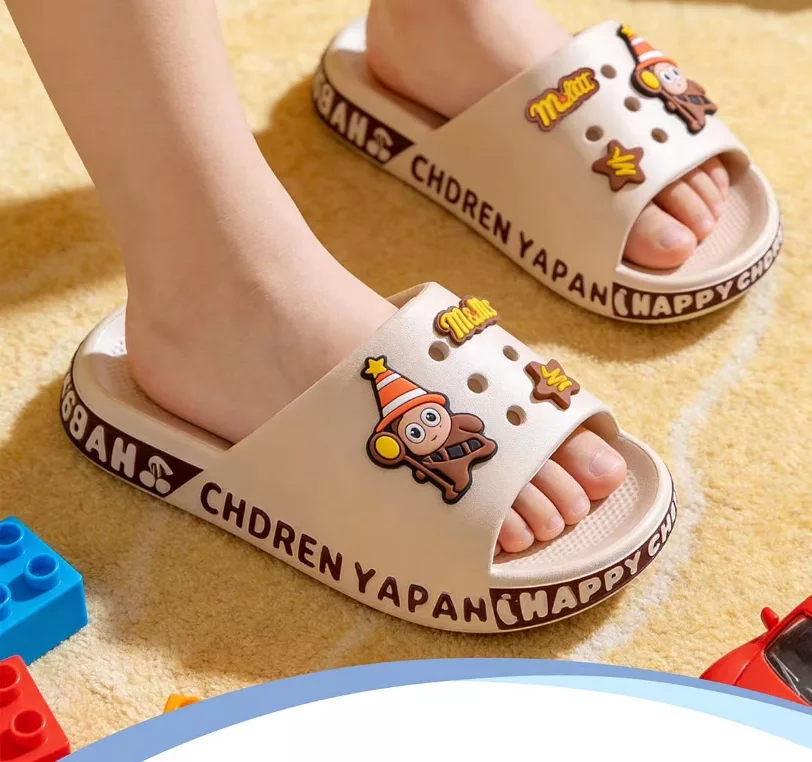 Premium Indoor/Outdoor Seamless EVA Kids' Slippers: Ergonomic Comfort & Ultimate Durability