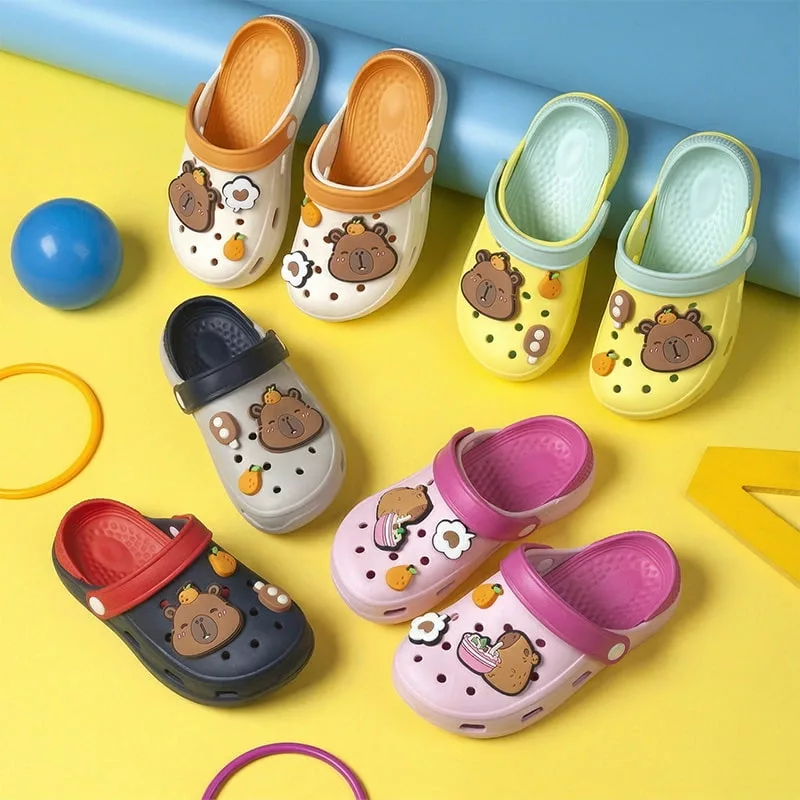 Wholesale Capybara Children's EVA Garden Clogs