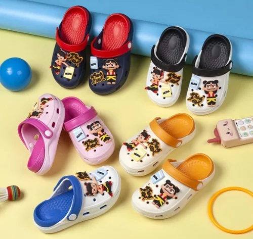Children's Clogs with Removable Accessories