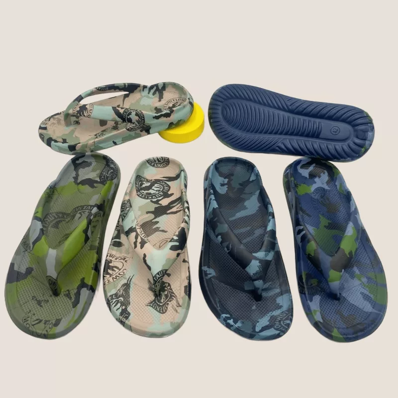 Men's High Density Printed EVA Flip Flops