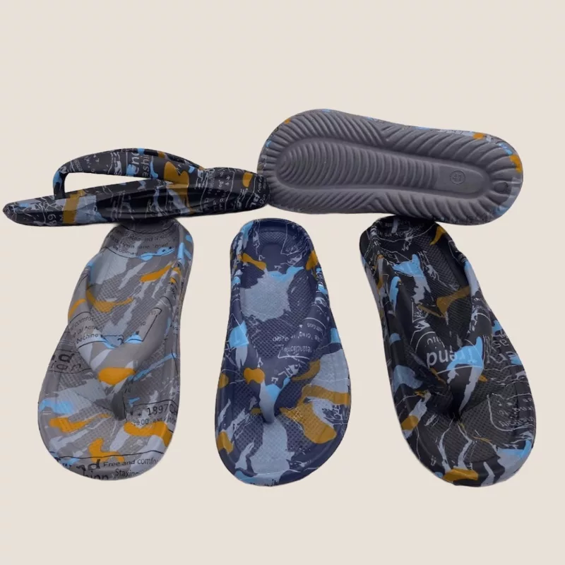 Men's High Density Printed EVA Flip Flops
