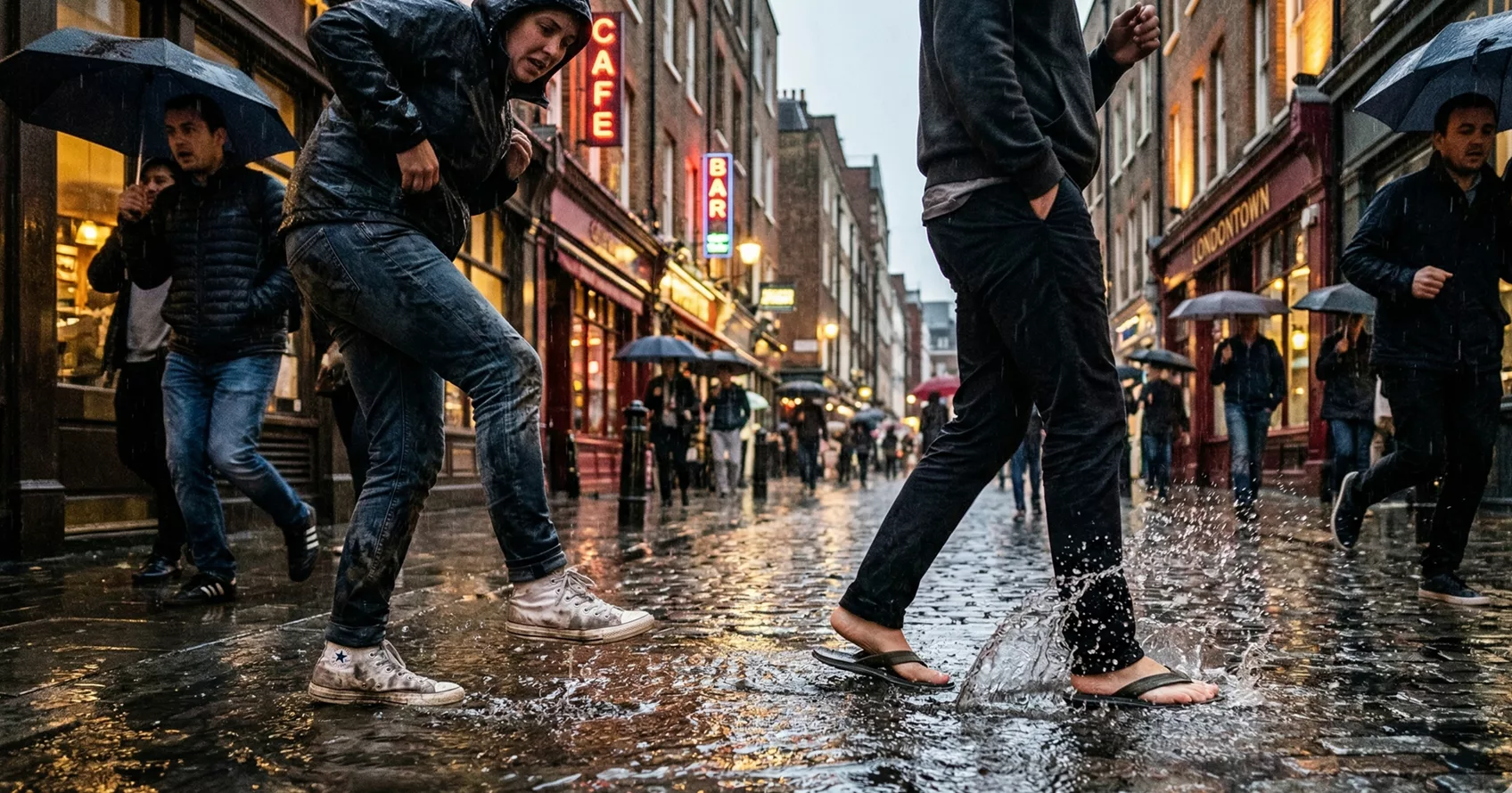 Shoes for rainy days
