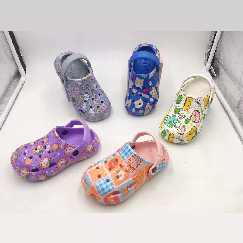 High Quality Children's EVA Cute Printed Clogs