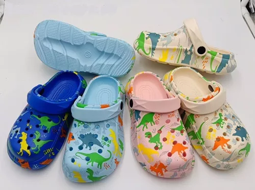 Children's EVA animal printed clogs manufacturer