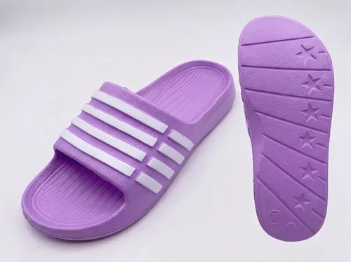 Wholesale Women's Non-Slip EVA Striped Slippers Wholesale Women's Non-Slip EVA Striped Slippers
