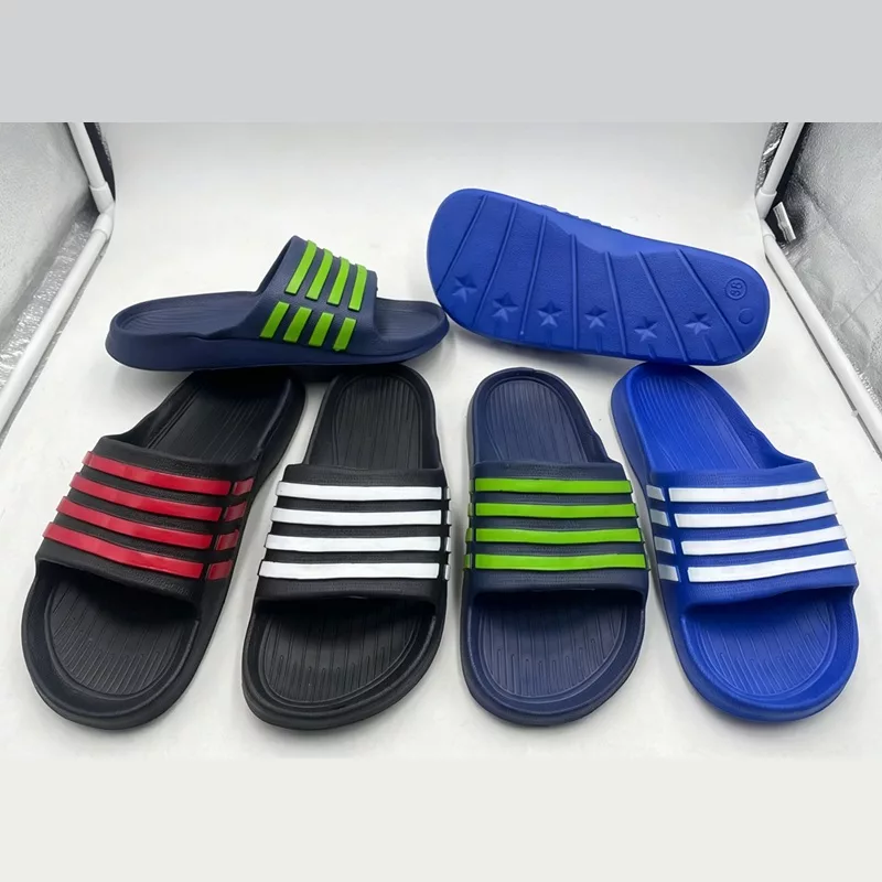 Wholesale Women's Classic Striped EVA Slide Sandals
