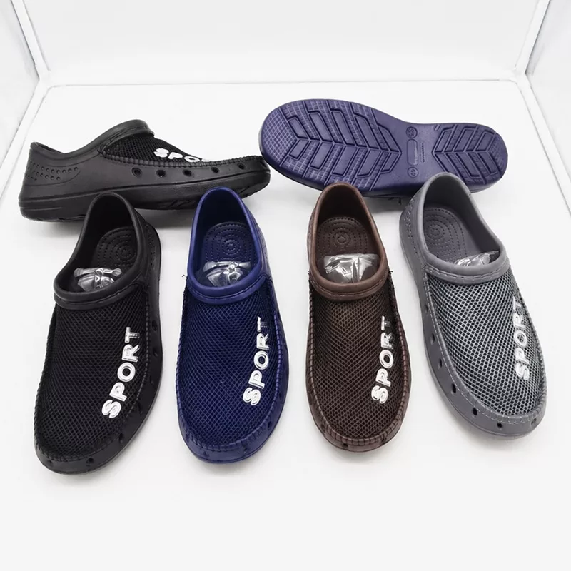 Men's Breathable EVA Mesh Garden Clogs