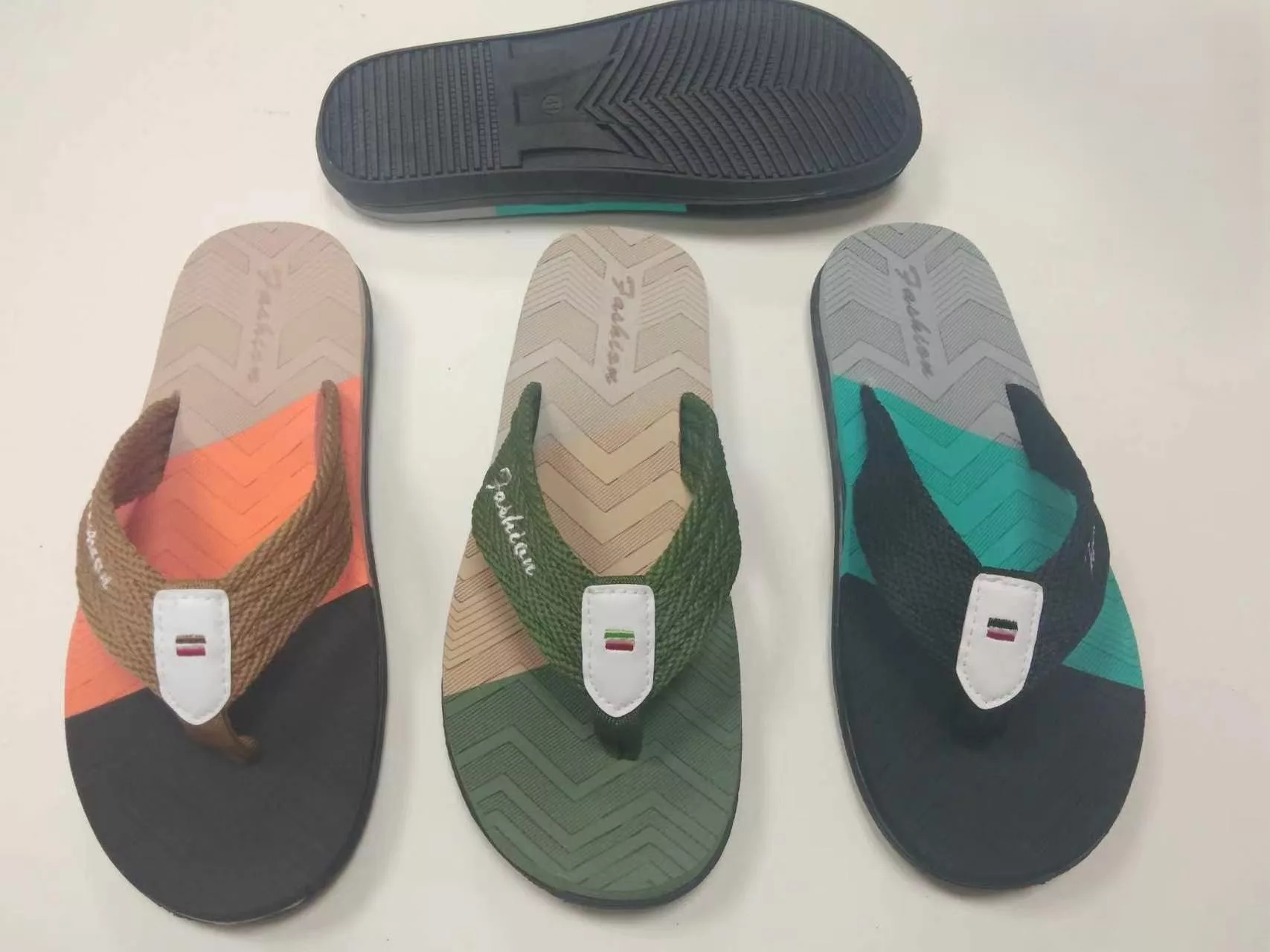 custom logo EVA flip flops