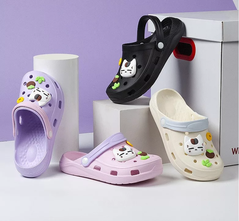 adjustable strap children slippers wholesale