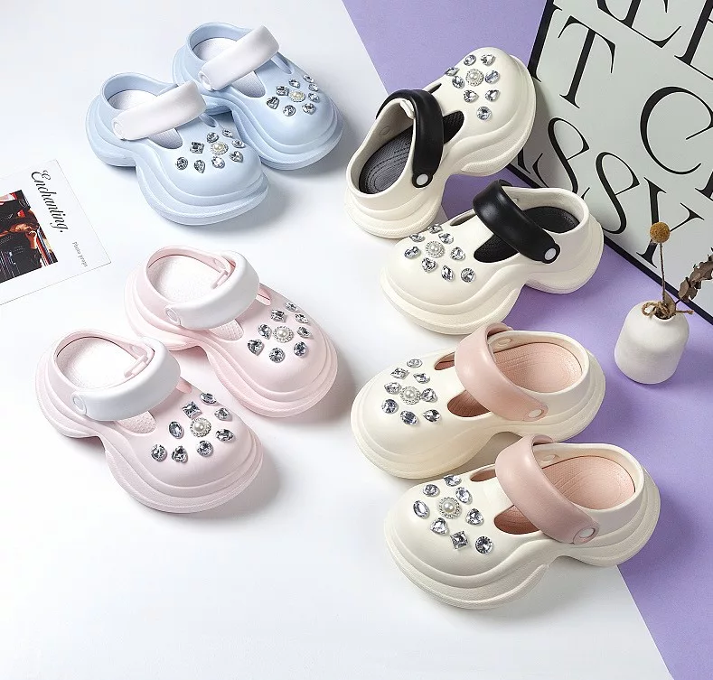 heel strap kids slippers wholesale