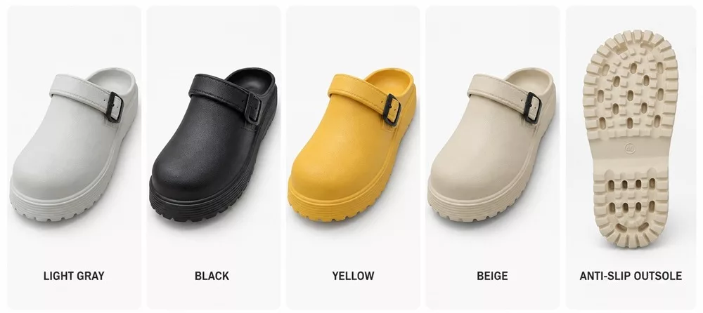 Men's EVA Non-Slip Garden Clogs