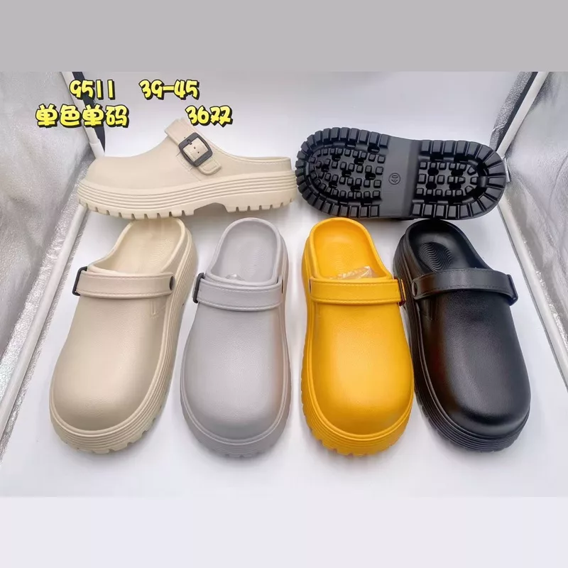 Wholesale Men's EVA Platform Garden Clogs
