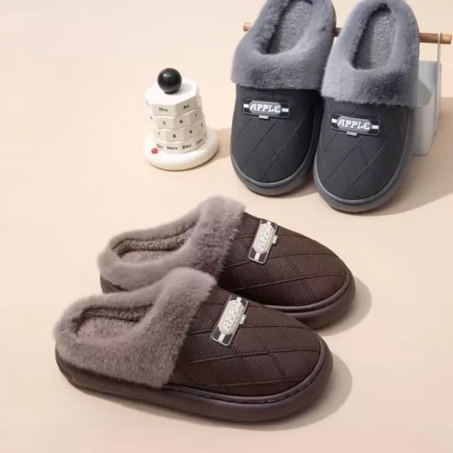 Wholesale Men's Large Size Winter Slippers