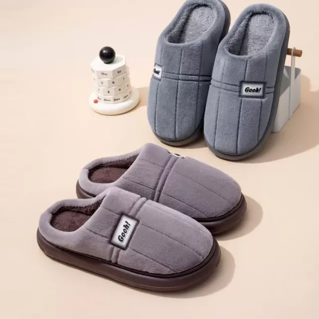 Wholesale Men's Large Size Winter Slippers