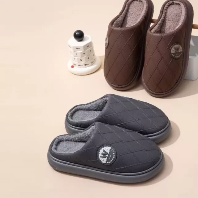 Wholesale Men's Large Size Winter Slippers