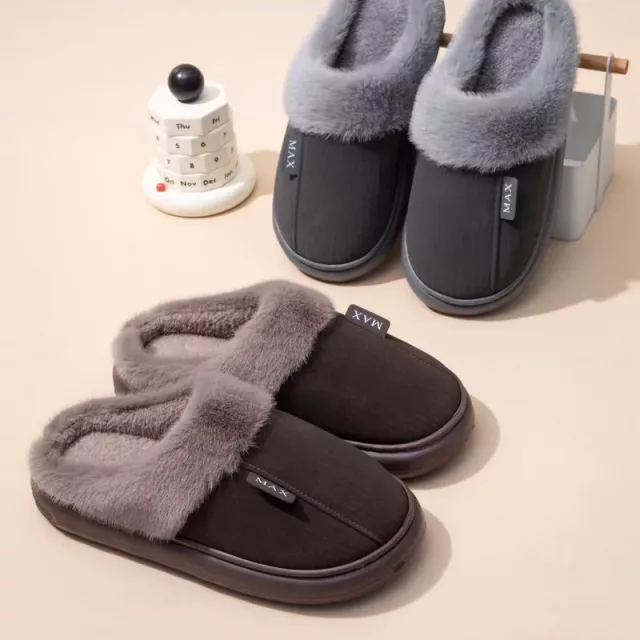 Wholesale Men's Large Size Winter Slippers