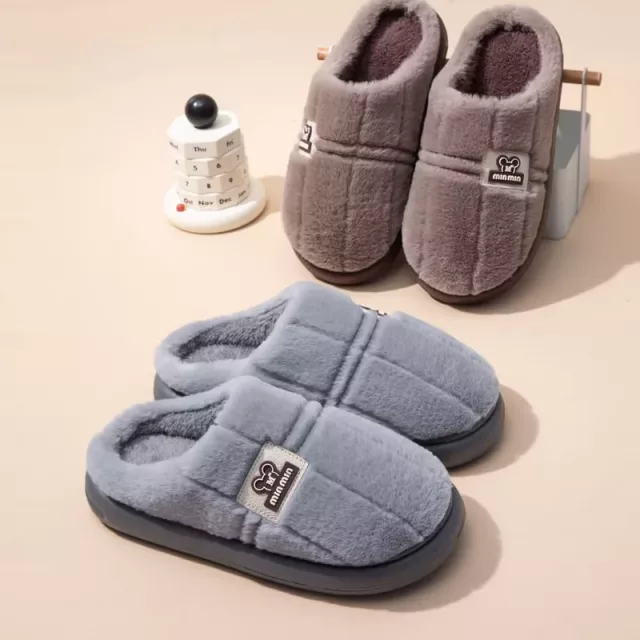 Wholesale Men's Large Size Winter Slippers