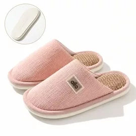 Unisex Closed-Toe Cotton-Linen Slipper Supplier