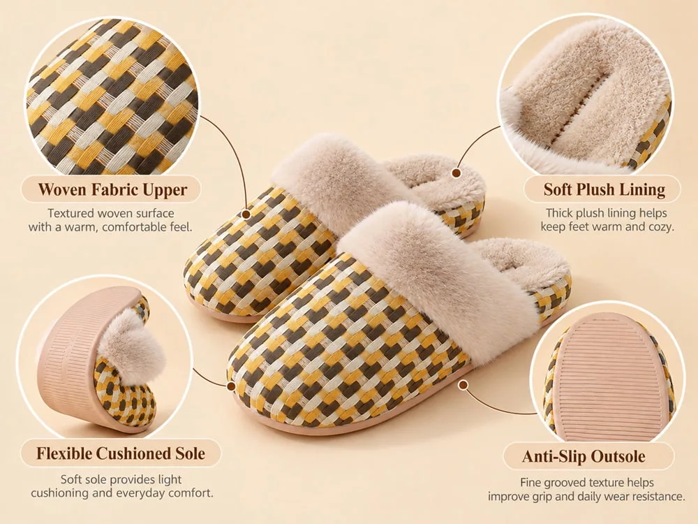 Anti Slip Winter Slippers Wholesale
